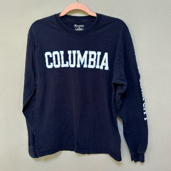 COLUMBIA University long sleeve graphic tee, women’s size medium - Picture 1 of 4